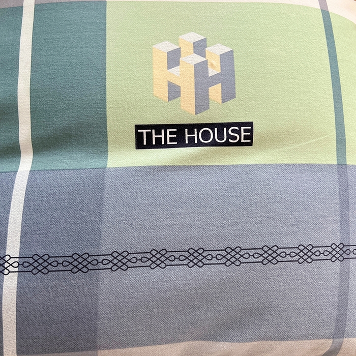 91家纺网 家纺一手货源 找家纺 慕木家纺 2025新款A类高端无印风卡通高克重170克阳光暖绒棉学生套件系列(可供跨境抽空压缩) 协奏曲-绿