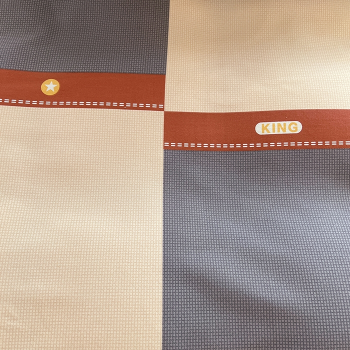 91家纺网 家纺一手货源 找家纺 慕木家纺 2025新款A类高端无印风卡通高克重170克阳光暖绒棉学生套件系列(可供跨境抽空压缩) 爵士氛围