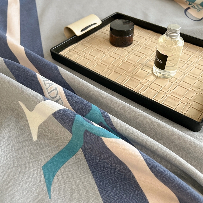 91家纺网 家纺一手货源 找家纺 慕木家纺 2025新款A类高端无印风卡通高克重170克阳光暖绒棉学生套件系列(可供跨境抽空压缩) 梦幻联动