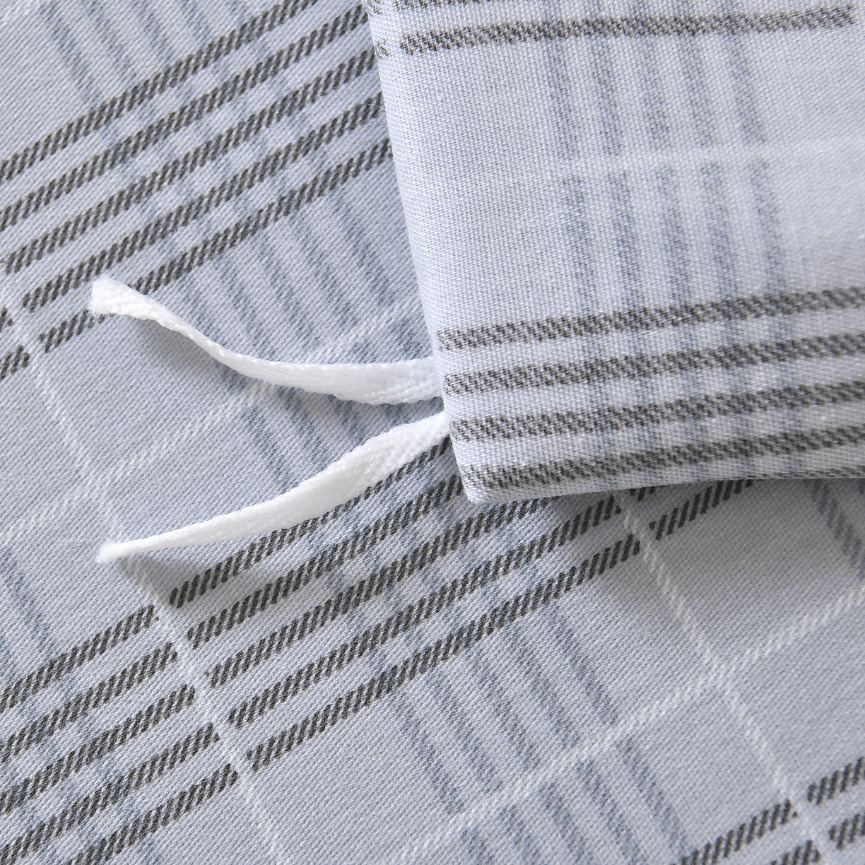 91家纺网 家纺一手货源 找家纺 优尚 2025全棉纯棉磨毛喷气印花学生三件套 雅韵灰格