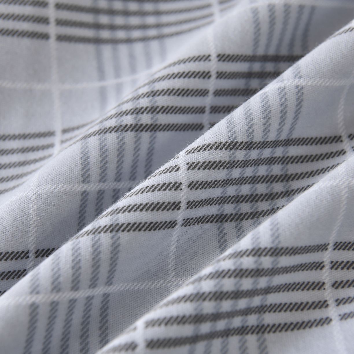 91家纺网 家纺一手货源 找家纺 优尚 2025全棉纯棉磨毛喷气印花学生三件套 雅韵灰格