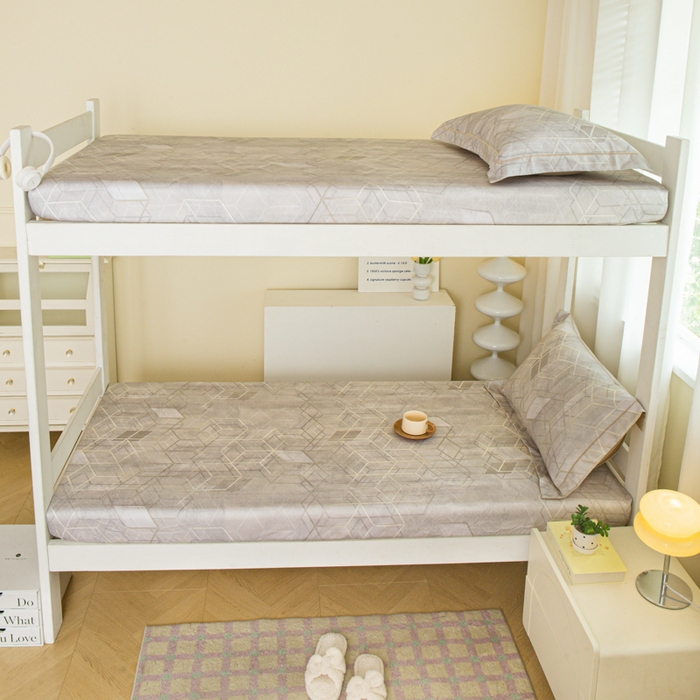 91家纺网 家纺一手货源 找家纺 舒慕家纺 2025新款天丝竹纤维学生软凉席 摩卡-灰