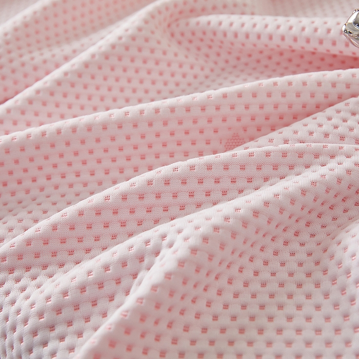 91家纺网 家纺一手货源 找家纺 凤杰  2025新款冰豆豆凉豆豆凉席床笠款盖盖毯夏被四件套 四叶草-樱花粉