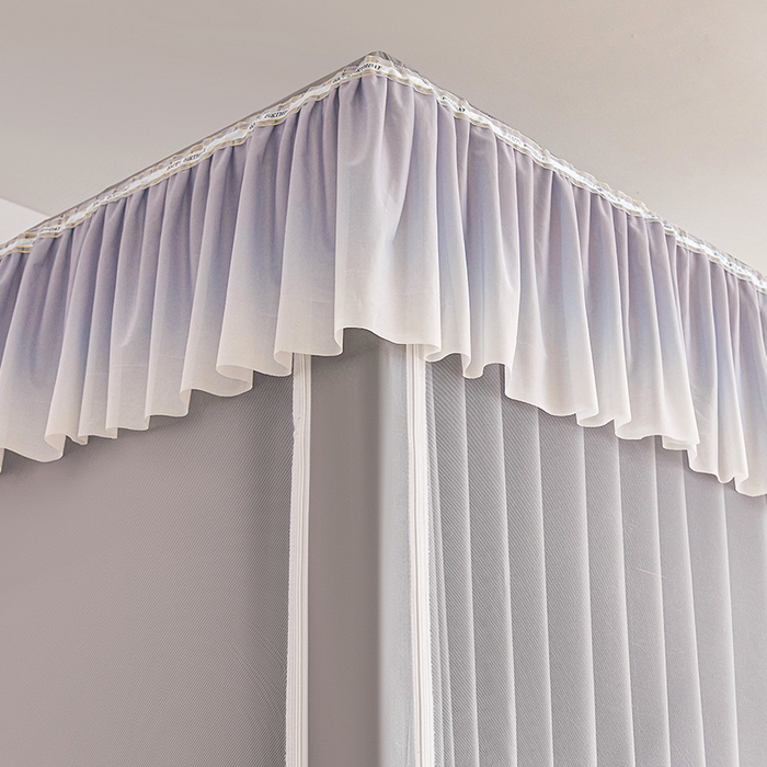 91家纺网 家纺一手货源 找家纺 （总）薇梦蚊帐 2025新款学生宿舍遮光渐变学生蚊帐