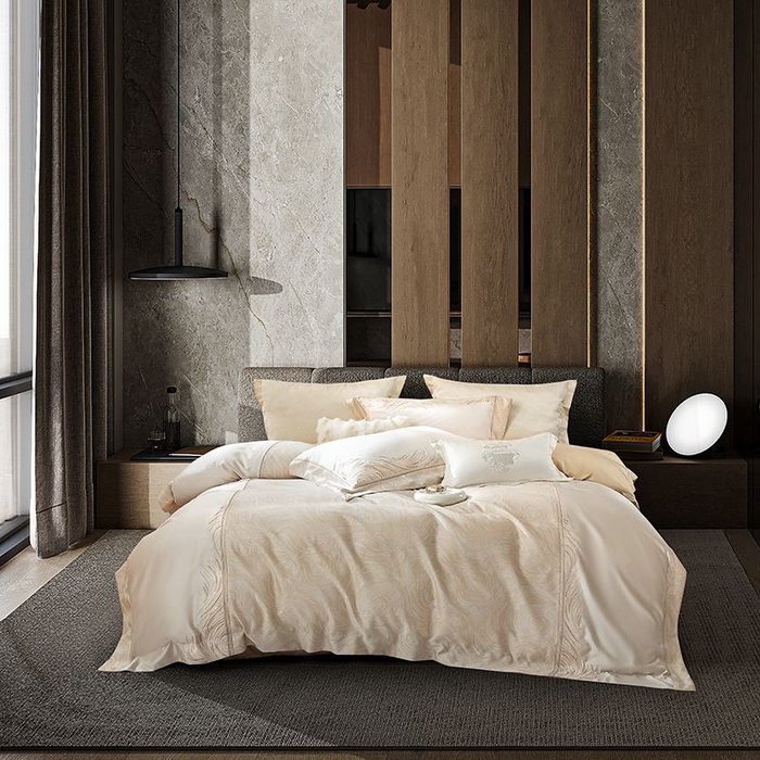 91家纺网 家纺一手货源 找家纺 （总）至爱今生 2025新款亲肤舒适四件套系列-斯兰顿,斯兰顿