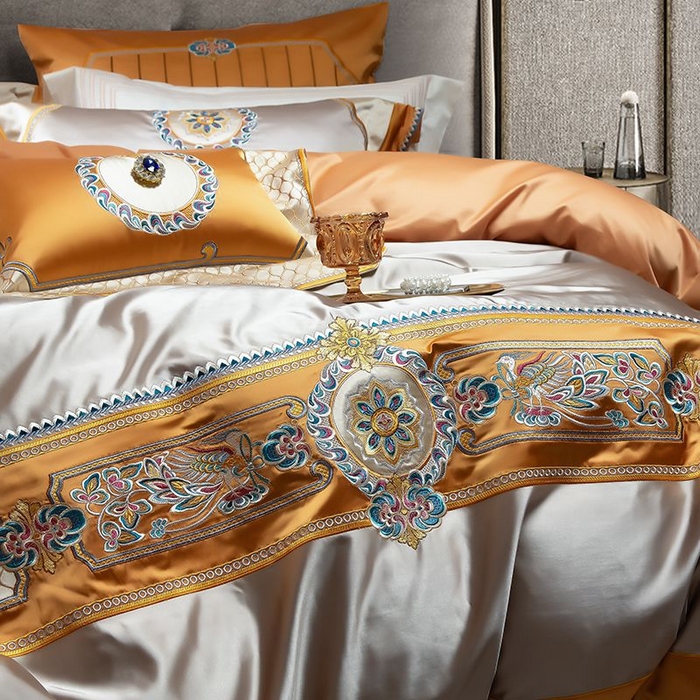 91家纺网 家纺一手货源 找家纺 （总）至爱今生 2025新款亲肤舒适四件套系列-盛世