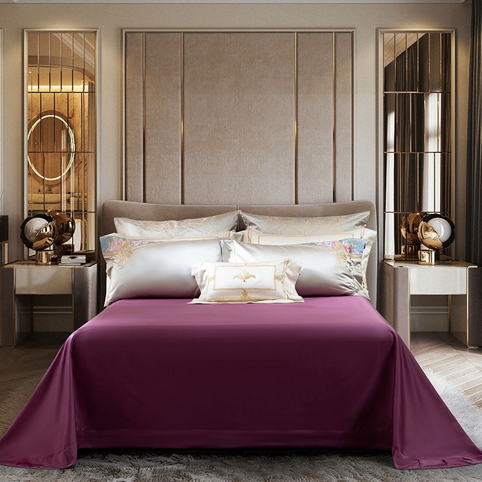 91家纺网 家纺一手货源 找家纺 （总）至爱今生 2025新款亲肤舒适四件套系列-如花似锦