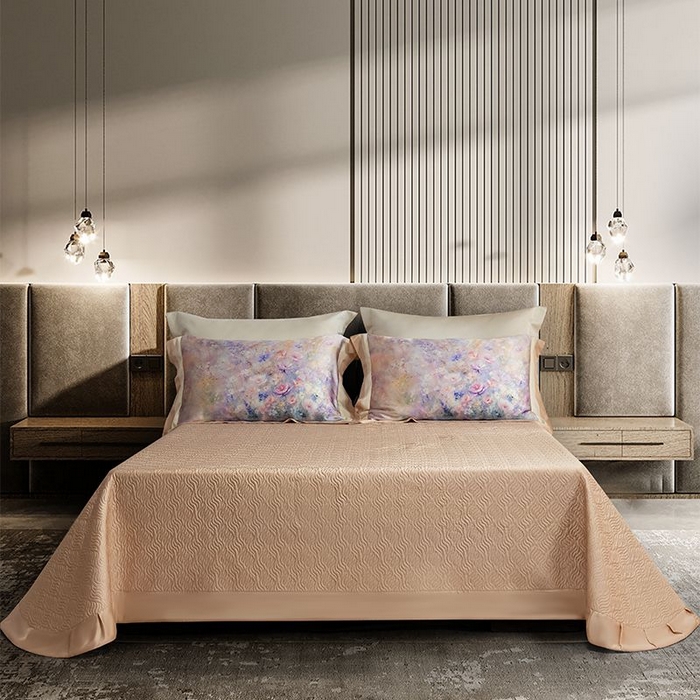 91家纺网 家纺一手货源 找家纺 （总）至爱今生 2025新款亲肤舒适四件套系列-花语