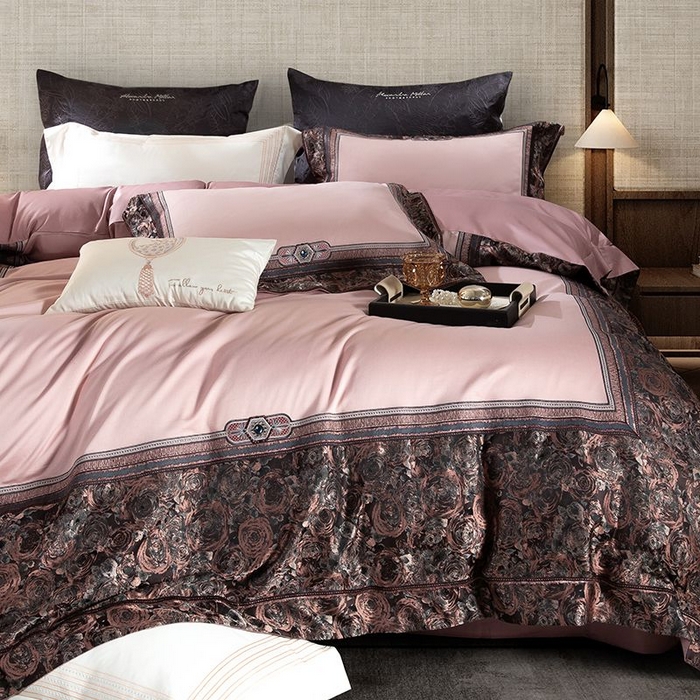 91家纺网 家纺一手货源 找家纺 （总）至爱今生 2025新款亲肤舒适四件套系列-爱尔兰城堡