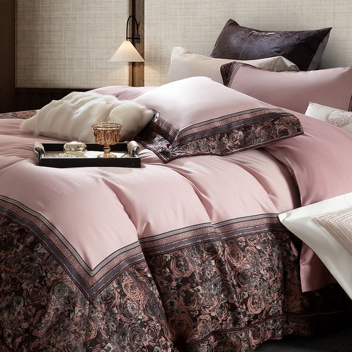 91家纺网 家纺一手货源 找家纺 （总）至爱今生 2025新款亲肤舒适四件套系列-爱尔兰城堡