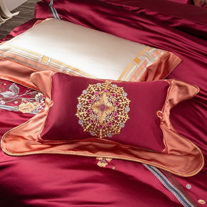 91家纺网 家纺一手货源 找家纺 （总）至爱今生 2025新款亲肤舒适四件套系列-安吉丽娜