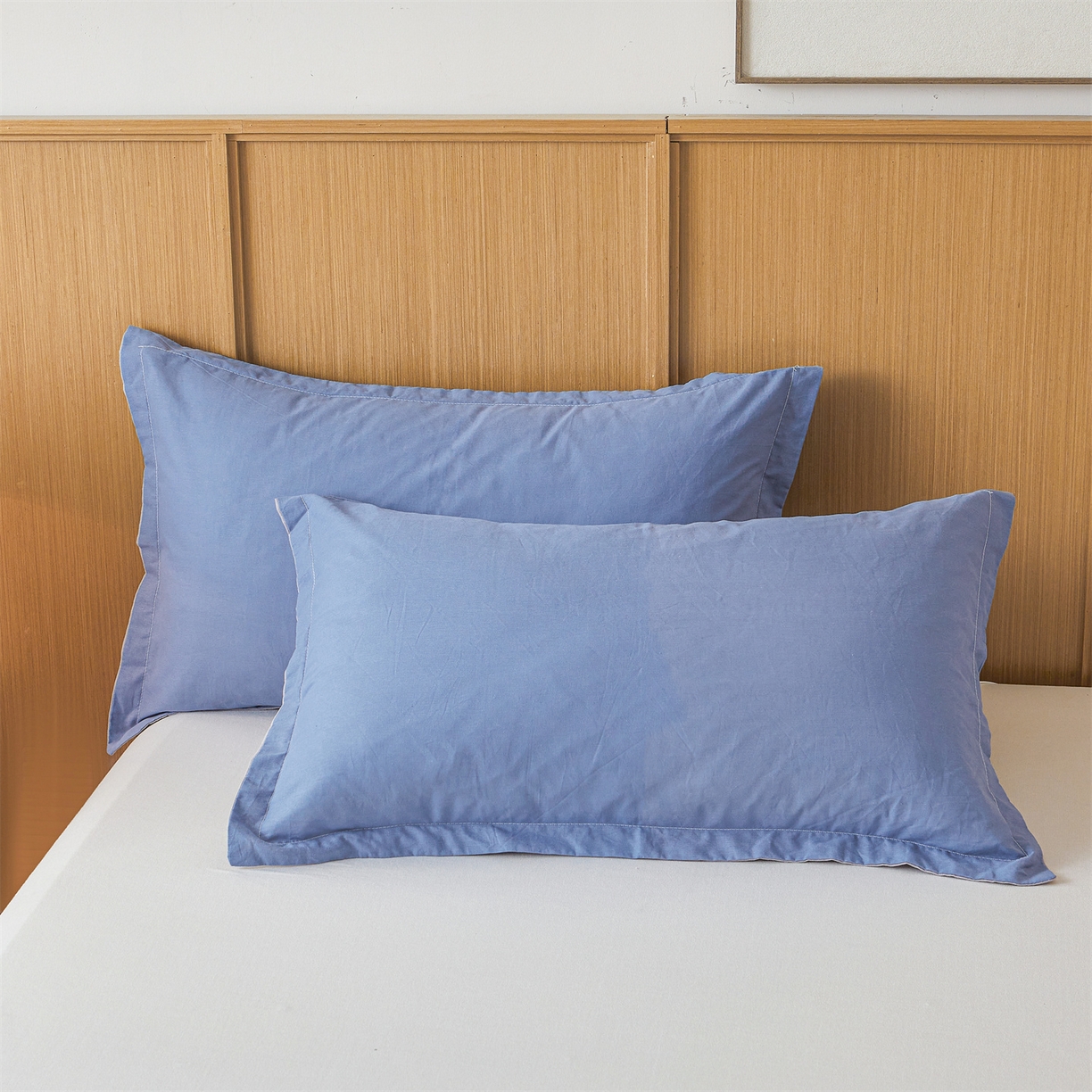 91家纺网 家纺一手货源 找家纺 西域种棉人·千百笠 2025新款A类可拆卸里外全棉100%新疆棉花被子冬被全棉单人学生宿舍加厚保暖春 双拼蓝