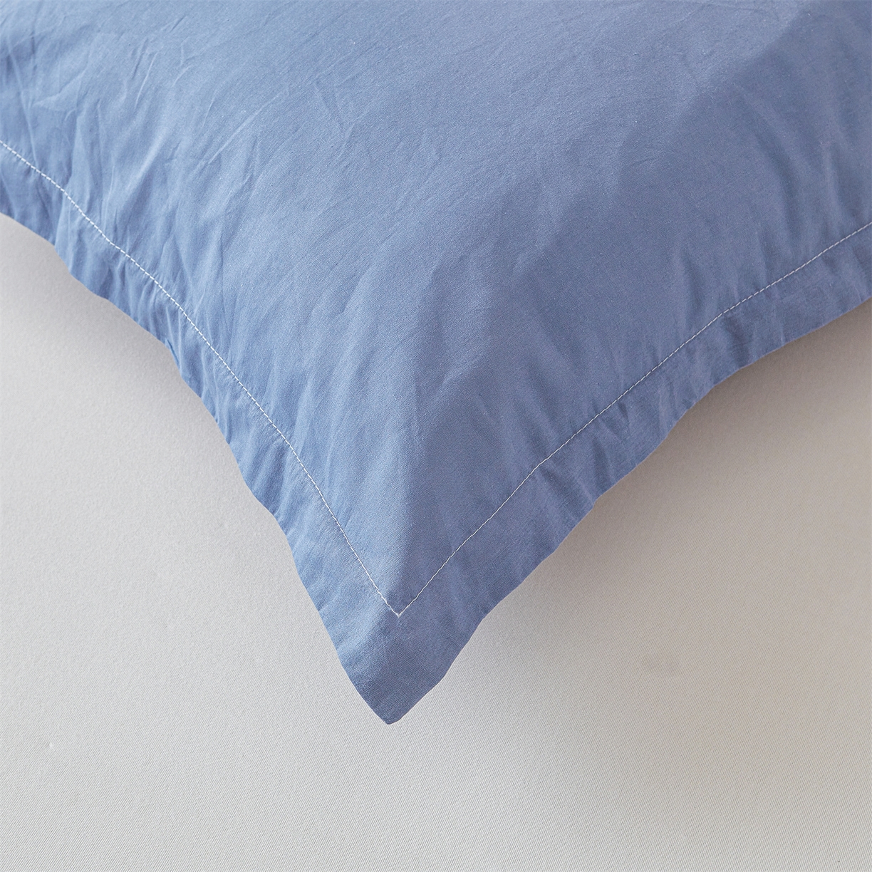 91家纺网 家纺一手货源 找家纺 西域种棉人·千百笠 2025新款A类可拆卸里外全棉100%新疆棉花被子冬被全棉单人学生宿舍加厚保暖春 双拼蓝