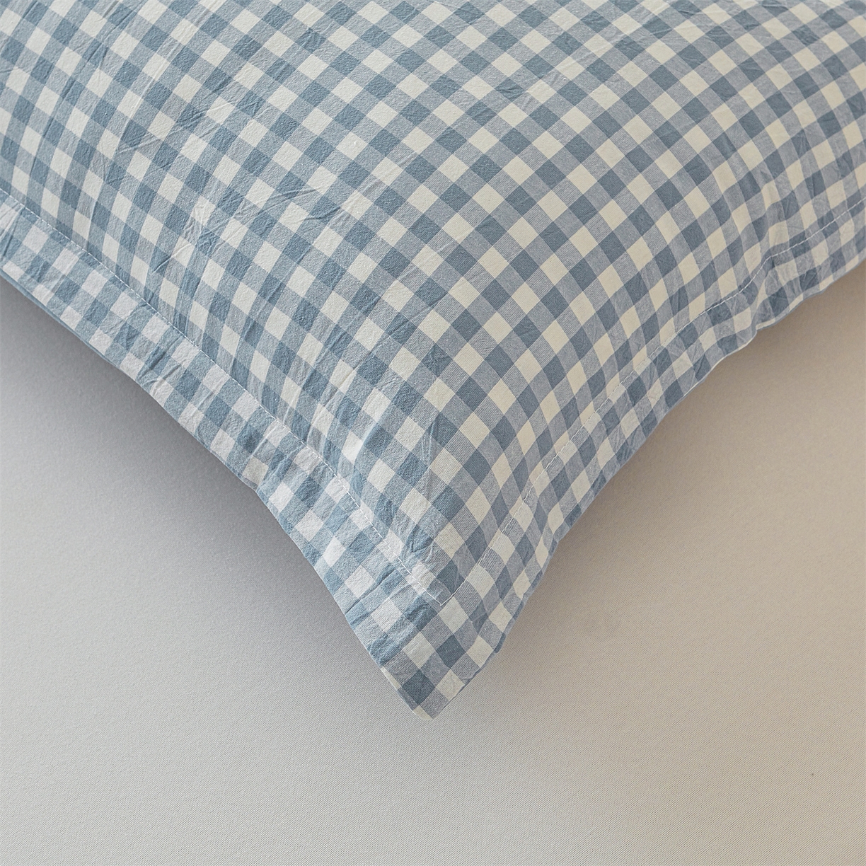 91家纺网 家纺一手货源 找家纺 西域种棉人·千百笠 2025新款A类可拆卸里外全棉100%新疆棉花被子冬被全棉单人学生宿舍加厚保暖春 蓝小格