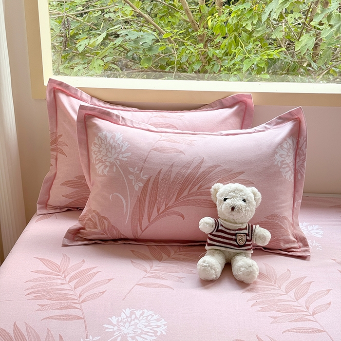 91家纺网 家纺一手货源 找家纺 家贝爱 2024新款加厚纯棉生态磨毛床单系列 纷飞