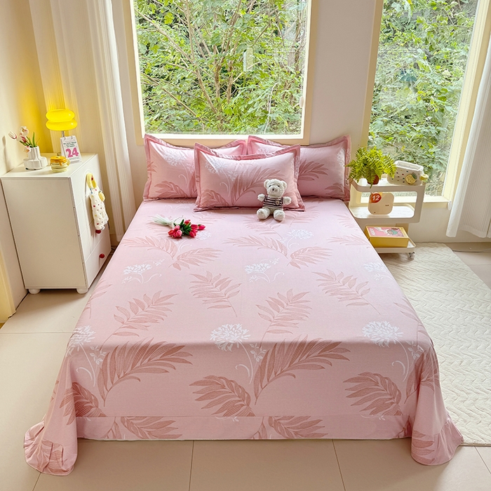 家贝爱 2024新款加厚纯棉生态磨毛床单系列 纷飞