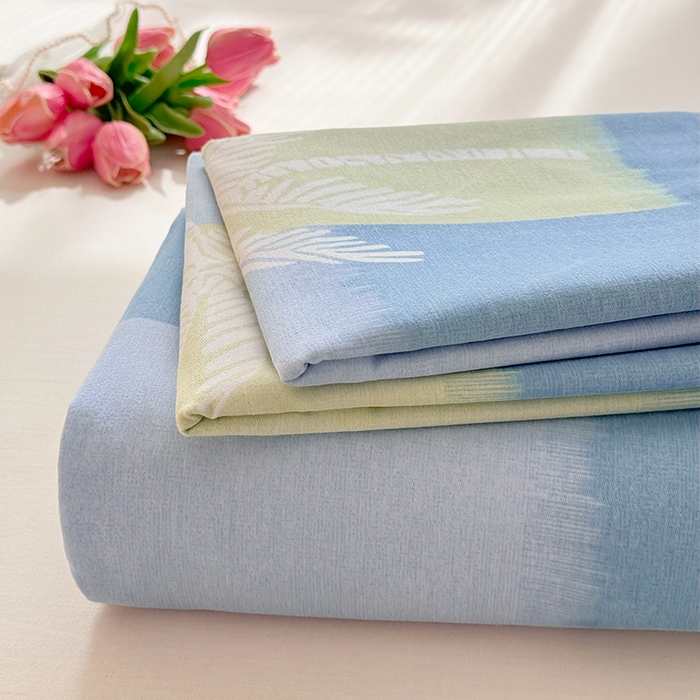 91家纺网 家纺一手货源 找家纺 家贝爱 2024新款加厚纯棉生态磨毛床单系列  浪漫旅程