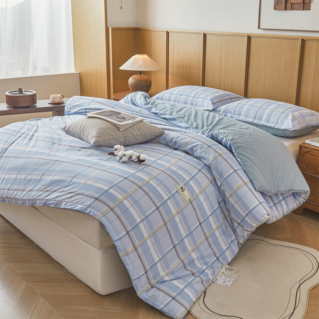 91家纺网 家纺一手货源 找家纺 （总）西域种棉人·千百笠 2025新款A类可拆卸里外全棉100%新疆棉花被子冬被全棉单人学生宿舍加厚保暖春