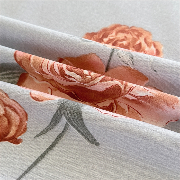 91家纺网 家纺一手货源 找家纺 家贝爱 2024新款加厚纯棉生态磨毛床单系列 芙蓉花语