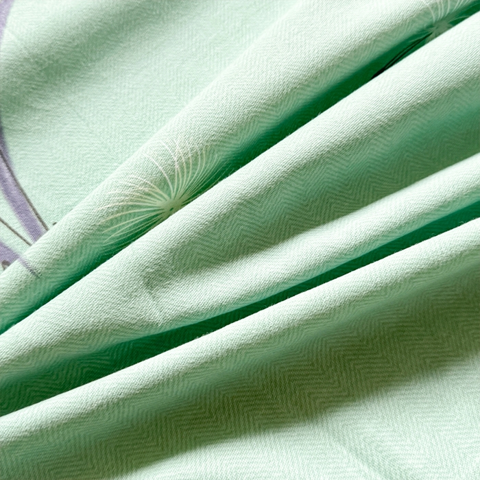 91家纺网 家纺一手货源 找家纺 家贝爱 2024新款加厚纯棉生态磨毛床单系列 蒲公英