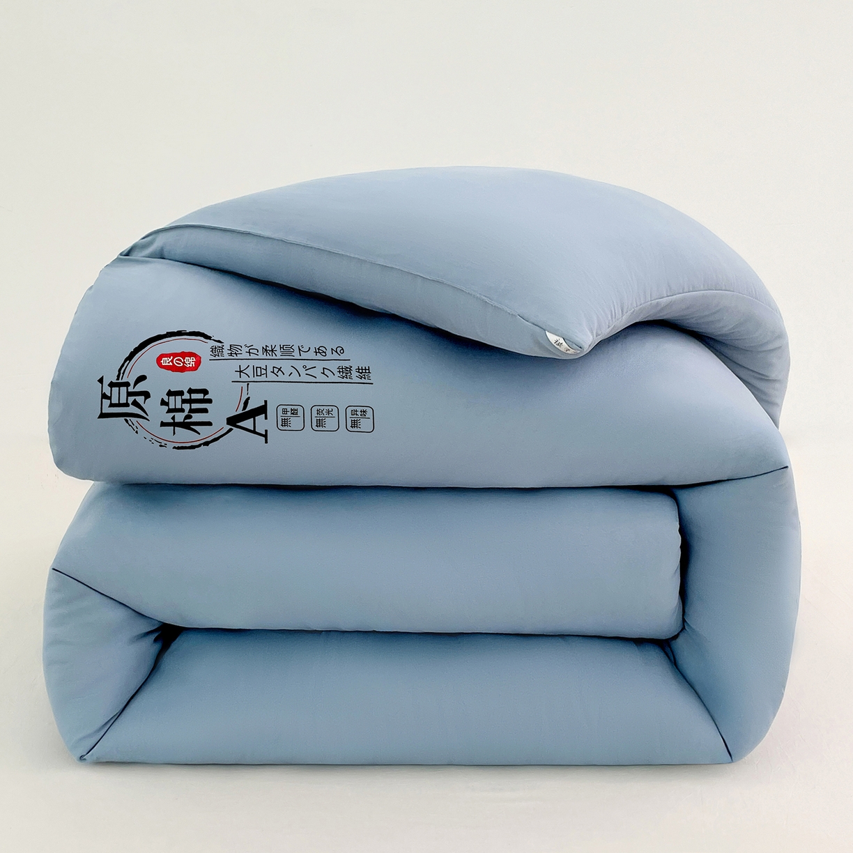 91家纺网 家纺一手货源 找家纺 尊妙被业 2025新款水洗棉原棉冬被被子被芯春秋被子母被直播批发（永不断货） 原棉-宾利蓝