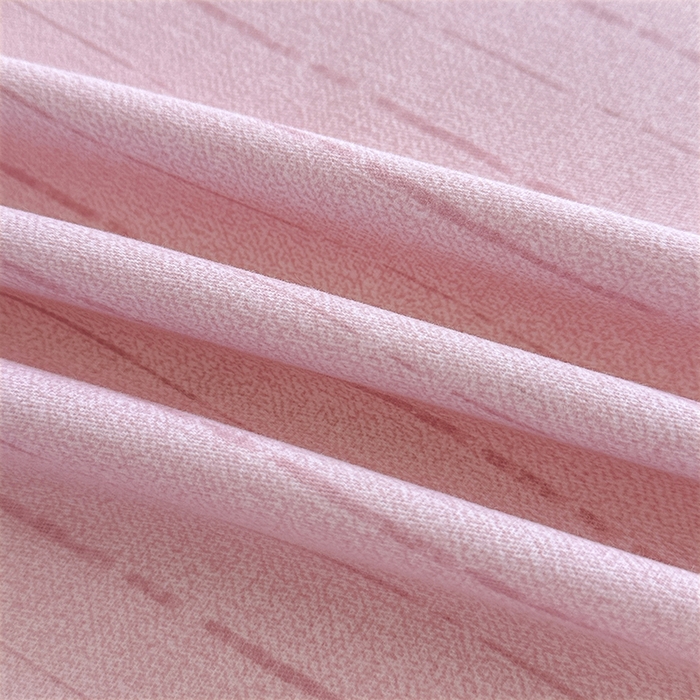 91家纺网 家纺一手货源 找家纺 家贝爱 2024新款加厚纯棉生态磨毛床单系列  浅韵粉