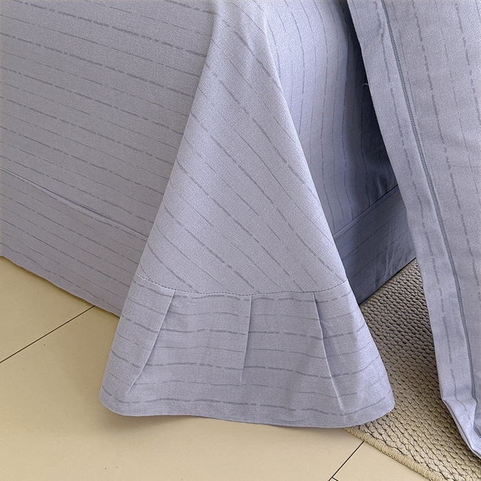 91家纺网 家纺一手货源 找家纺 家贝爱 2024新款加厚纯棉生态磨毛床单系列 浅韵灰