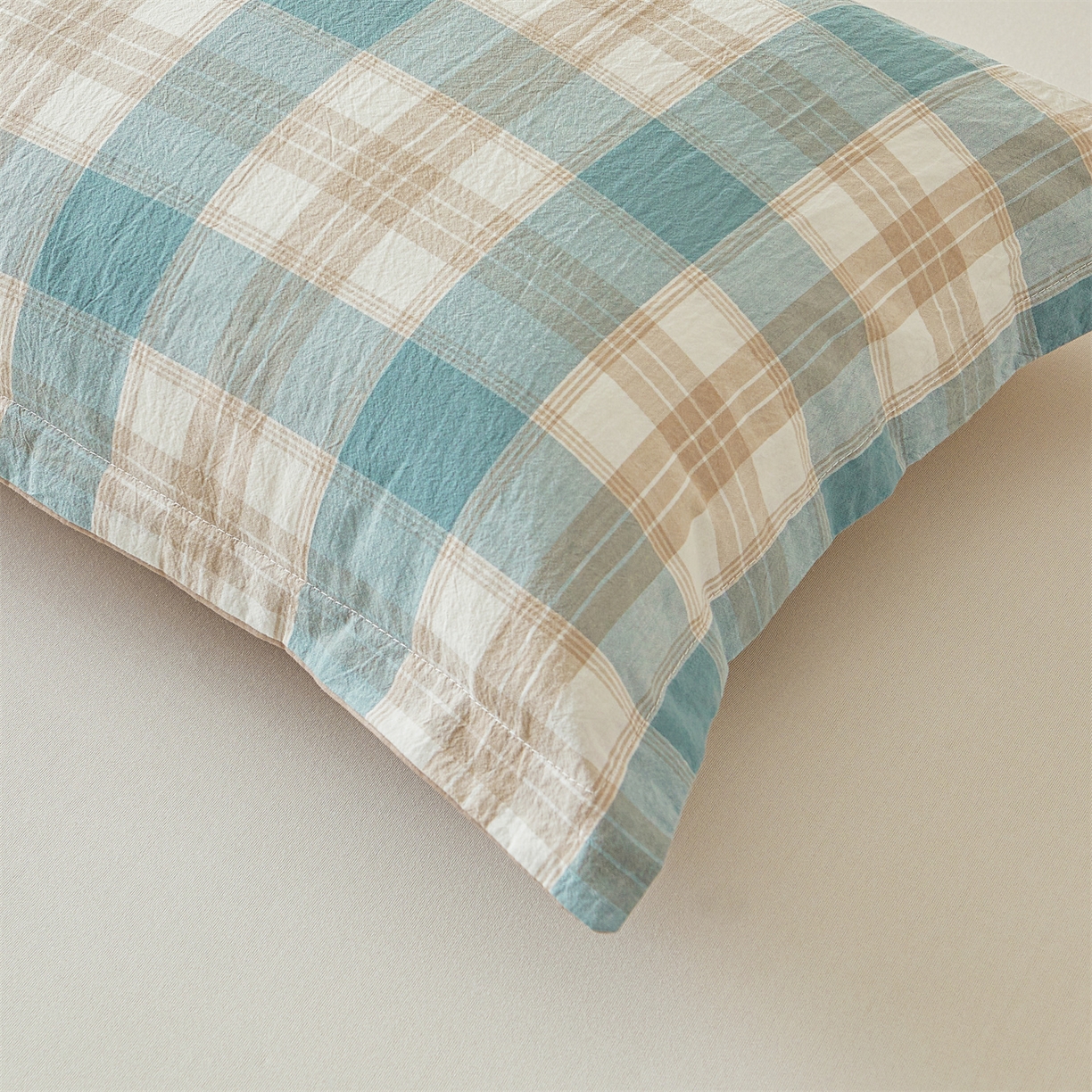 91家纺网 家纺一手货源 找家纺 西域种棉人·千百笠 2025新款A类可拆卸里外全棉100%新疆棉花被子冬被全棉单人学生宿舍加厚保暖春 绿咖格