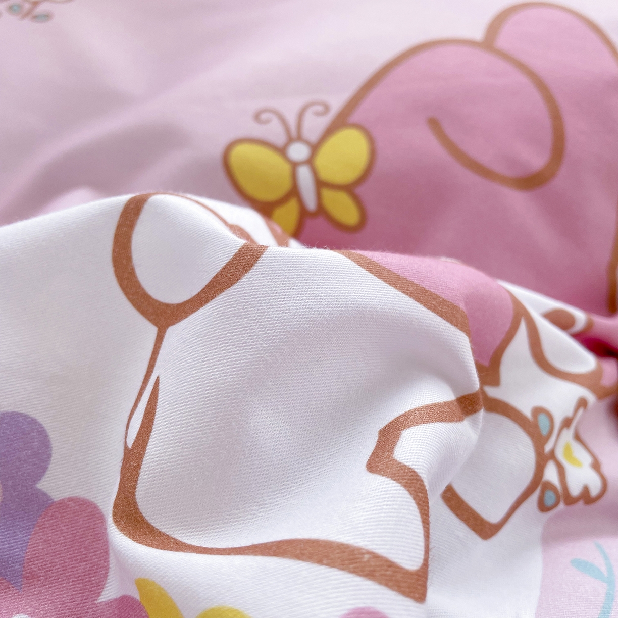 91家纺网 家纺一手货源 找家纺 （总）浩诚 2025新款三丽鸥专版花型三件套四件套