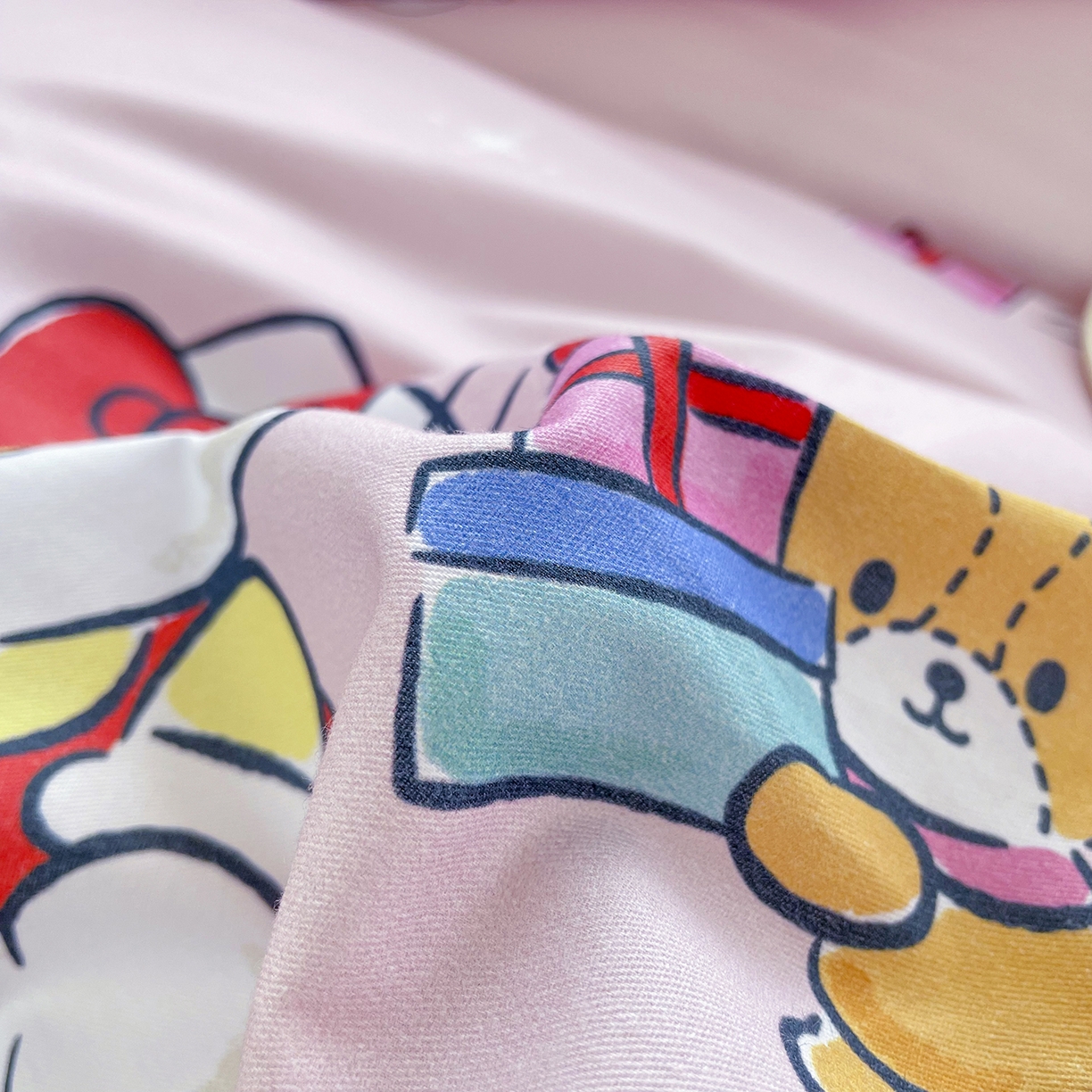 91家纺网 家纺一手货源 找家纺 浩诚 2025新款三丽鸥专版花型三件套四件套 铃风