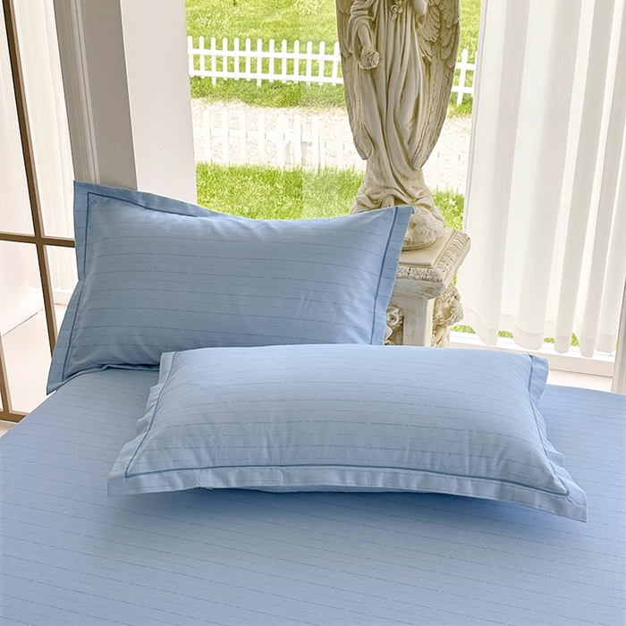 91家纺网 家纺一手货源 找家纺 家贝爱 2024新款加厚纯棉生态磨毛床单系列 浅韵兰