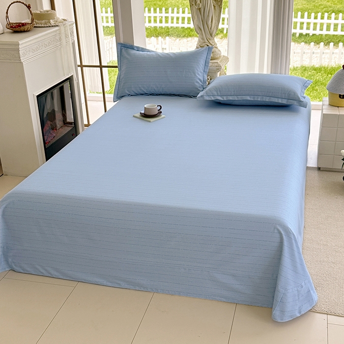 91家纺网 家纺一手货源 找家纺 家贝爱 2024新款加厚纯棉生态磨毛床单系列 浅韵兰