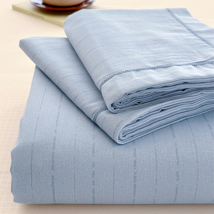 91家纺网 家纺一手货源 找家纺 家贝爱 2024新款加厚纯棉生态磨毛床单系列 浅韵兰