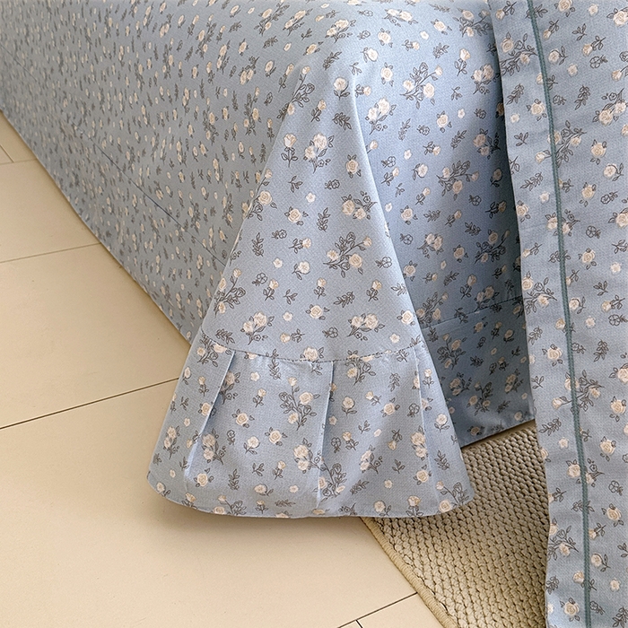 91家纺网 家纺一手货源 找家纺 家贝爱 2024新款加厚纯棉生态磨毛床单系列 伊兰