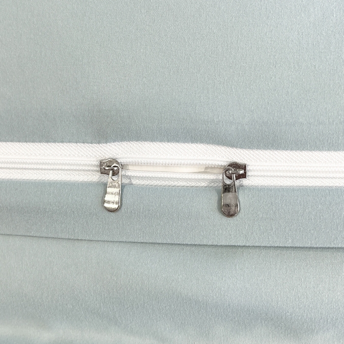 91家纺网 家纺一手货源 找家纺 青柚 2025新款梦蝶亲肤棉刺绣四件套（小号不低于98元，标准不低于138，加大不低于148，以此类推，低价必投不撤销） 梦蝶-白蓝