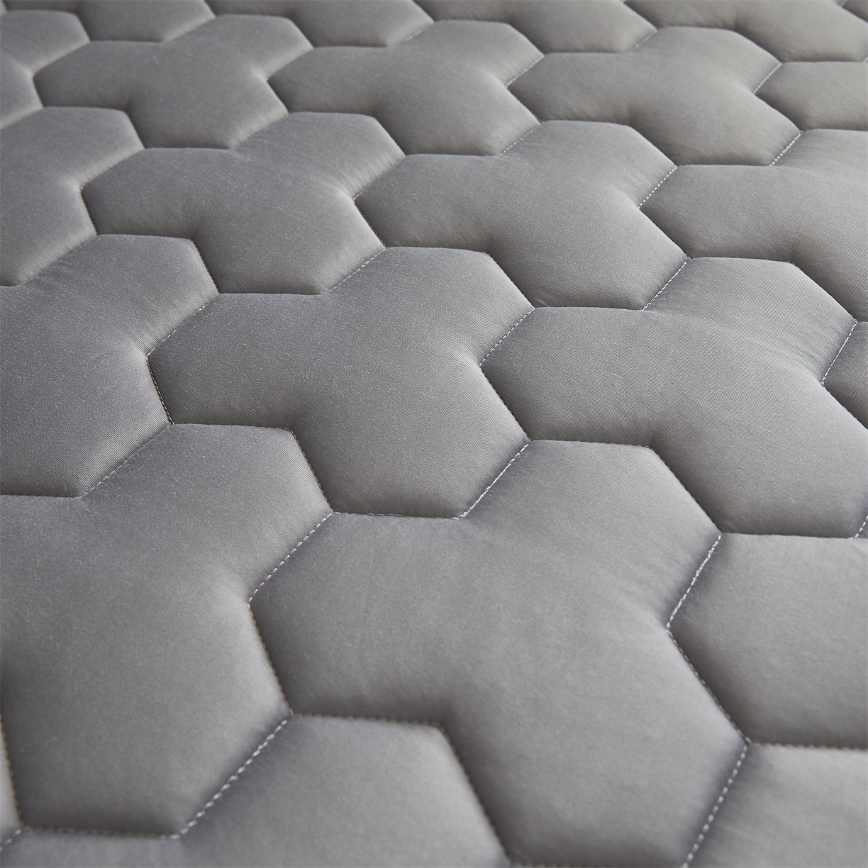 91家纺网 家纺一手货源 找家纺 布卢姆床垫 2025新款A类针织乳胶立体记忆海绵学生床垫--微笑 微笑-灰