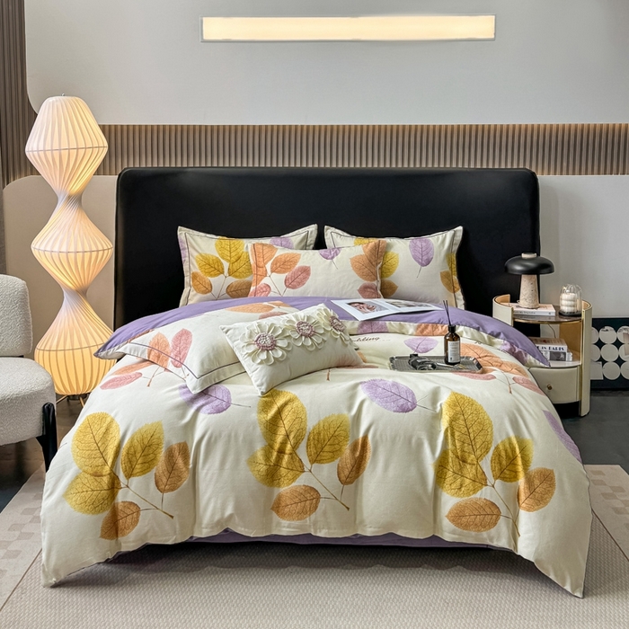 昊翔 2025下半年新款全棉纯棉加厚磨毛四件套 缤纷