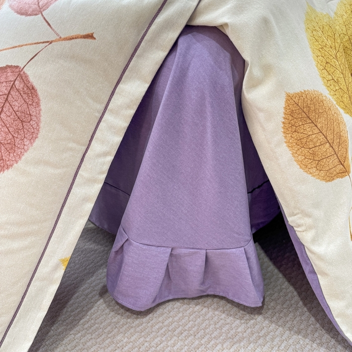 91家纺网 家纺一手货源 找家纺 昊翔 2025下半年新款全棉纯棉加厚磨毛四件套 缤纷