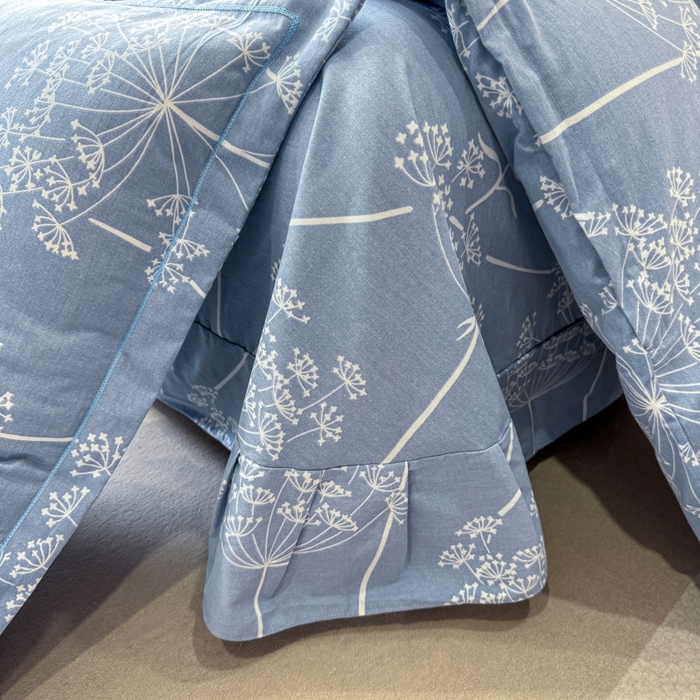 91家纺网 家纺一手货源 找家纺 昊翔 2025下半年新款全棉纯棉加厚磨毛四件套 晨暮间-灰