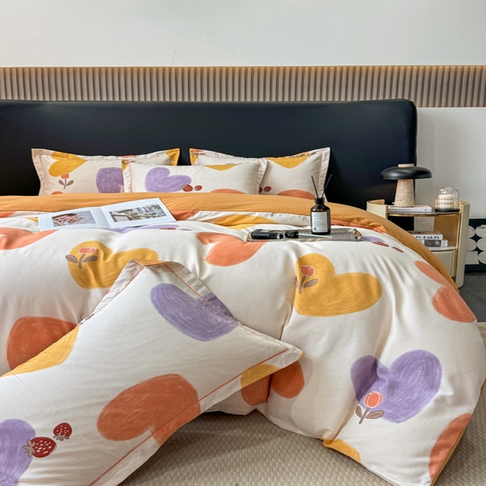 91家纺网 家纺一手货源 找家纺 昊翔 2025下半年新款全棉纯棉加厚磨毛四件套 佳丽斯