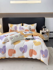 91家纺网 家纺一手货源 找家纺 昊翔 2025下半年新款全棉纯棉加厚磨毛四件套 佳丽斯