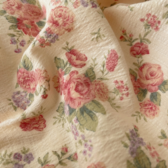 91家纺网 家纺一手货源 找家纺 初念 2025新款1云感双层纱印花四件套（含买家秀） 星眠云野