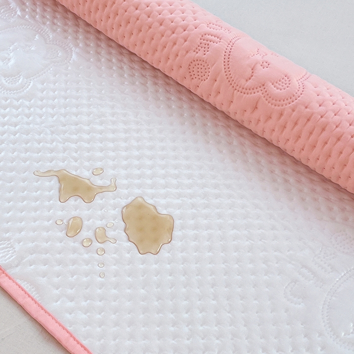 91家纺网 家纺一手货源 找家纺 （总）缦纱 2025新款A防水隔尿垫-爱豆熊系列