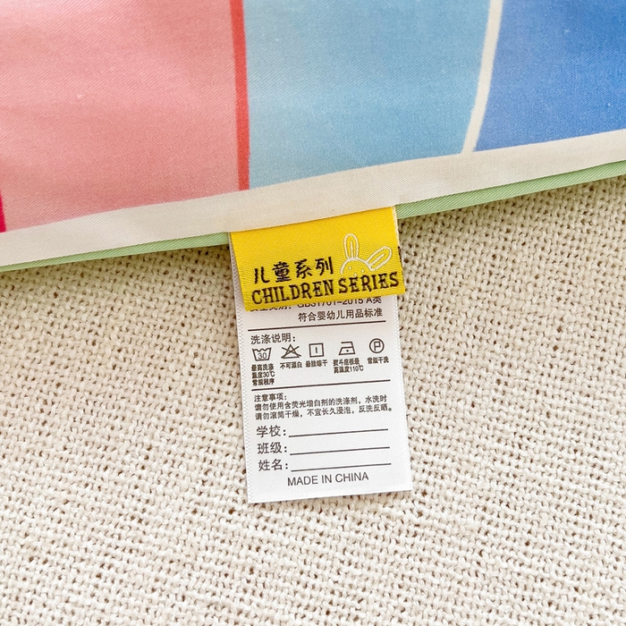 91家纺网 家纺一手货源 找家纺  2025新品全棉大版幼儿园三件套儿童被褥六件套宝宝午睡入园婴儿床床上用品 恐龙与熊