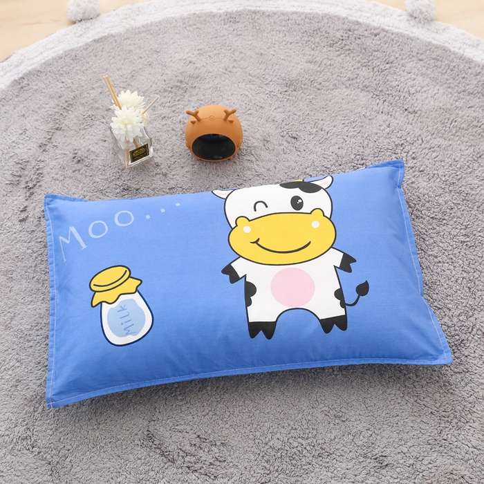 91家纺网 家纺一手货源 找家纺  2025新品全棉大版幼儿园三件套儿童被褥六件套宝宝午睡入园婴儿床床上用品 快乐牛牛