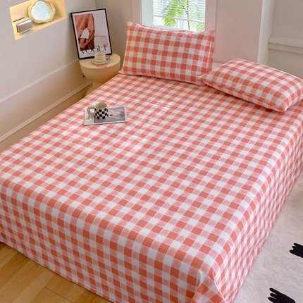 91家纺网 家纺一手货源 找家纺 （总）女子家纺 2025新款三枚缎老粗布床单三件套