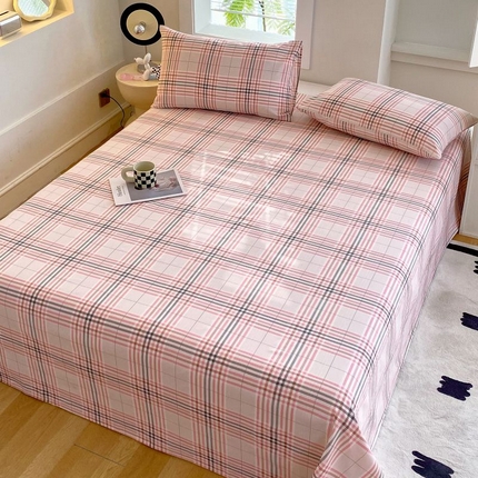 91家纺网 家纺一手货源 找家纺 （总）女子家纺 2025新款三枚缎老粗布床单三件套