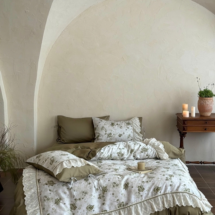 91家纺网 家纺一手货源 找家纺 （总）佳汐蓝家纺 2025新款亲肤舒适100支全棉纯棉贡缎数码印花四件套