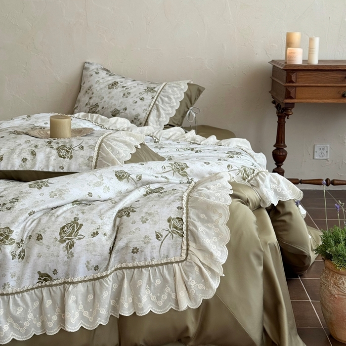 91家纺网 家纺一手货源 找家纺 （总）佳汐蓝家纺 2025新款亲肤舒适100支全棉纯棉贡缎数码印花四件套