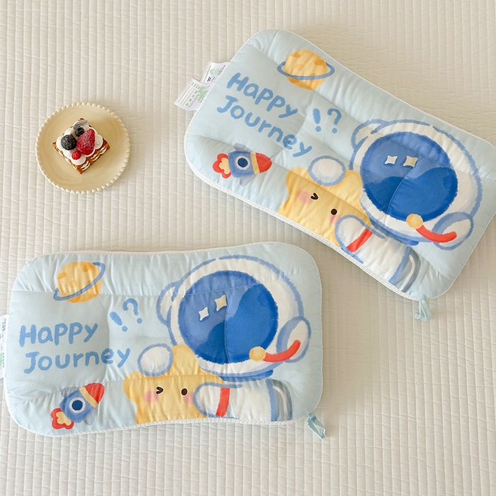 91家纺网 家纺一手货源 找家纺 （总）嗨生活 2025新款A类大版卡通手绘AB版儿童豆豆枕枕芯系列